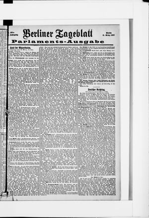 Berliner Tageblatt und Handels-Zeitung vom 10.03.1897