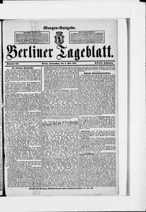 Berliner Tageblatt und Handels-Zeitung vom 06.05.1897