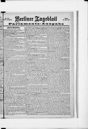 Berliner Tageblatt und Handels-Zeitung vom 29.05.1897