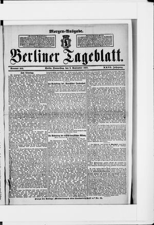Berliner Tageblatt und Handels-Zeitung vom 02.09.1897