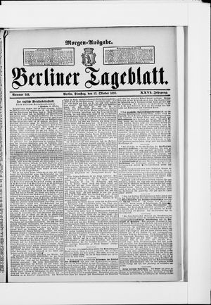 Berliner Tageblatt und Handels-Zeitung vom 12.10.1897