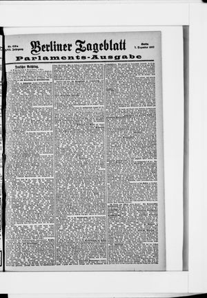 Berliner Tageblatt und Handels-Zeitung vom 07.12.1897