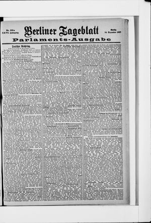 Berliner Tageblatt und Handels-Zeitung vom 14.12.1897