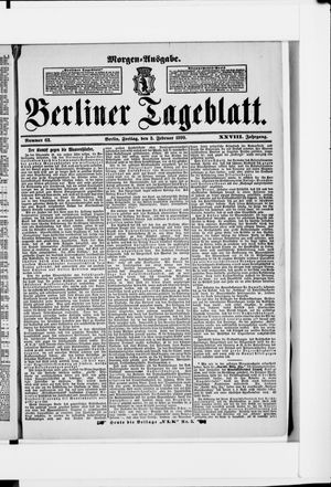 Berliner Tageblatt und Handels-Zeitung on Feb 3, 1899