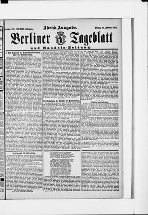 Berliner Tageblatt und Handels-Zeitung on Feb 24, 1899