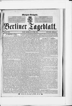 Berliner Tageblatt und Handels-Zeitung vom 05.05.1899