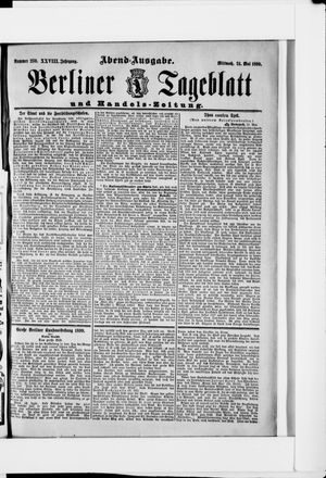 Berliner Tageblatt und Handels-Zeitung vom 24.05.1899
