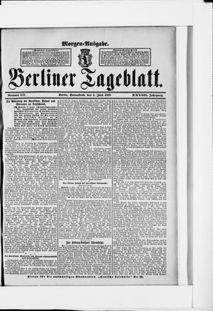 Berliner Tageblatt und Handels-Zeitung vom 03.06.1899