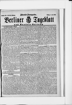 Berliner Tageblatt und Handels-Zeitung vom 06.06.1899