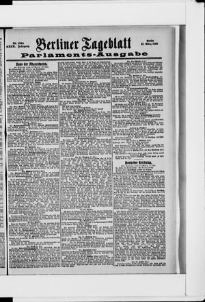 Berliner Tageblatt und Handels-Zeitung vom 15.03.1900