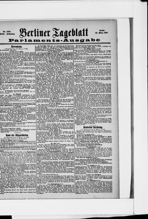 Berliner Tageblatt und Handels-Zeitung on Mar 28, 1900