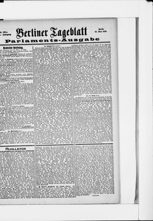 Berliner Tageblatt und Handels-Zeitung vom 26.05.1900