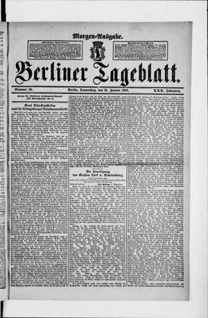 Berliner Tageblatt und Handels-Zeitung vom 31.01.1901