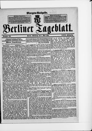 Berliner Tageblatt und Handels-Zeitung vom 01.05.1901