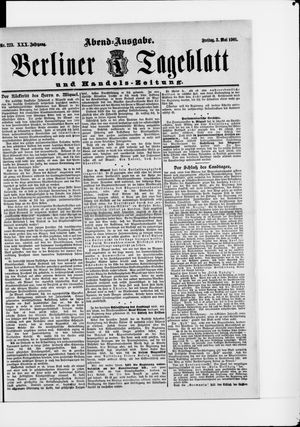 Berliner Tageblatt und Handels-Zeitung vom 03.05.1901