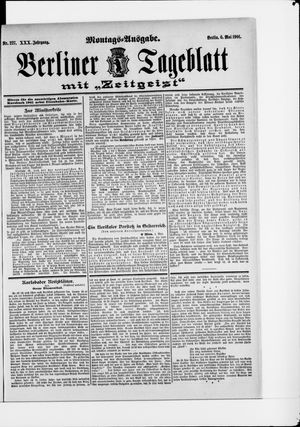 Berliner Tageblatt und Handels-Zeitung vom 06.05.1901