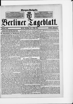 Berliner Tageblatt und Handels-Zeitung vom 07.05.1901