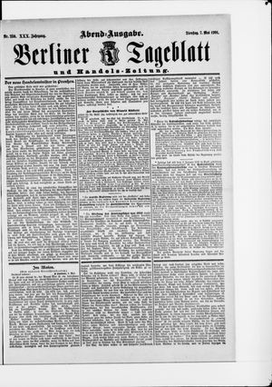 Berliner Tageblatt und Handels-Zeitung vom 07.05.1901