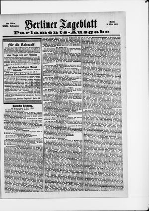 Berliner Tageblatt und Handels-Zeitung vom 08.05.1901