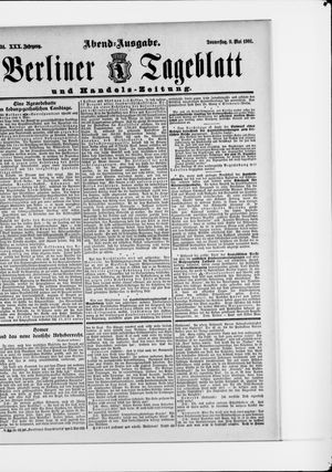 Berliner Tageblatt und Handels-Zeitung vom 09.05.1901