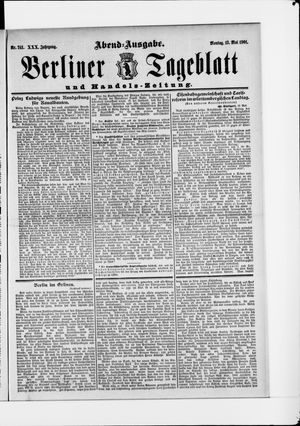 Berliner Tageblatt und Handels-Zeitung vom 13.05.1901