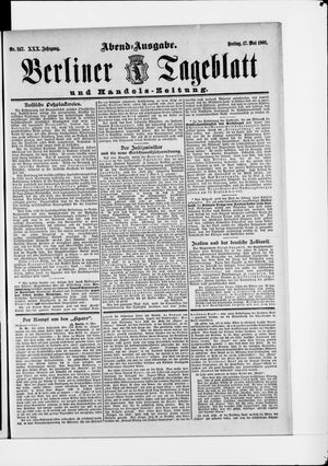 Berliner Tageblatt und Handels-Zeitung vom 17.05.1901