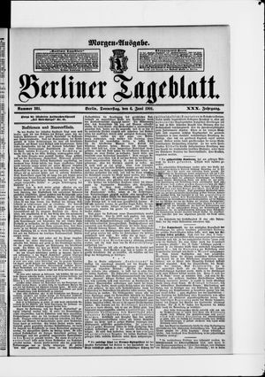 Berliner Tageblatt und Handels-Zeitung vom 06.06.1901