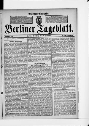Berliner Tageblatt und Handels-Zeitung vom 02.07.1901
