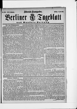 Berliner Tageblatt und Handels-Zeitung vom 05.07.1901
