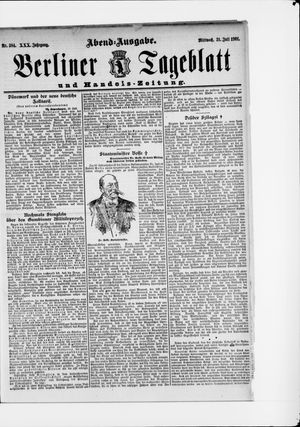 Berliner Tageblatt und Handels-Zeitung vom 31.07.1901