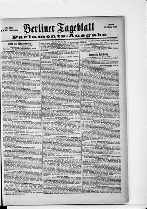 Berliner Tageblatt und Handels-Zeitung vom 11.03.1902