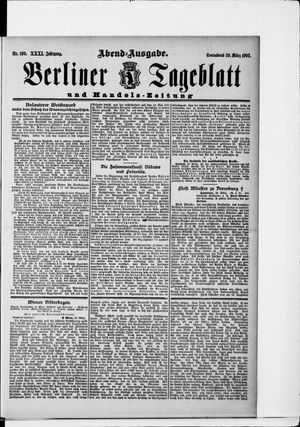 Berliner Tageblatt und Handels-Zeitung vom 29.03.1902