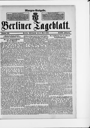 Berliner Tageblatt und Handels-Zeitung vom 07.05.1902
