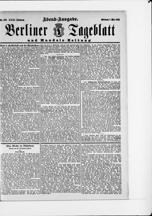 Berliner Tageblatt und Handels-Zeitung vom 07.05.1902