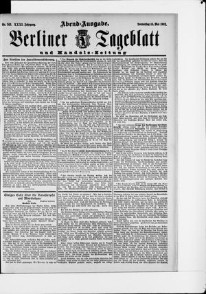 Berliner Tageblatt und Handels-Zeitung vom 15.05.1902