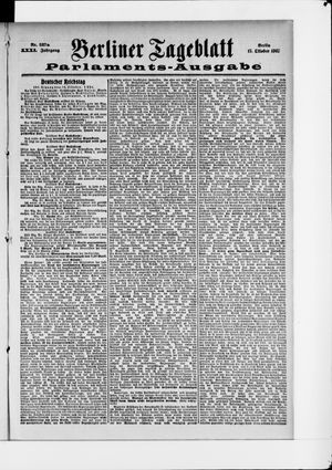 Berliner Tageblatt und Handels-Zeitung vom 17.10.1902