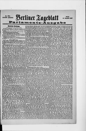 Berliner Tageblatt und Handels-Zeitung vom 12.12.1903