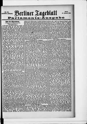 Berliner Tageblatt und Handels-Zeitung vom 26.01.1904