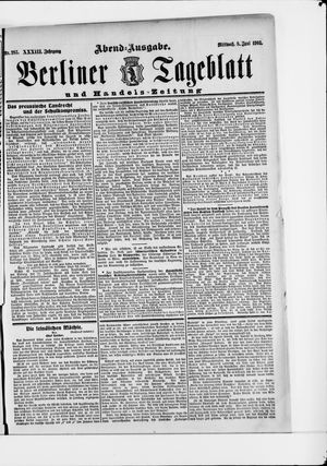 Berliner Tageblatt und Handels-Zeitung vom 08.06.1904