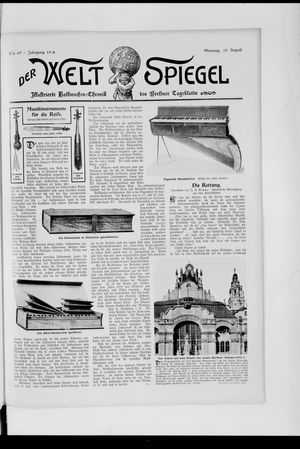 Berliner Tageblatt und Handels-Zeitung vom 28.08.1904