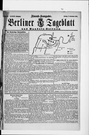 Berliner Tageblatt und Handels-Zeitung vom 02.09.1904