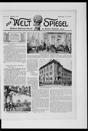 Berliner Tageblatt und Handels-Zeitung vom 03.11.1904