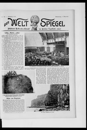 Berliner Tageblatt und Handels-Zeitung on Dec 1, 1904