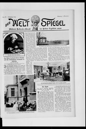 Berliner Tageblatt und Handels-Zeitung on Dec 4, 1904