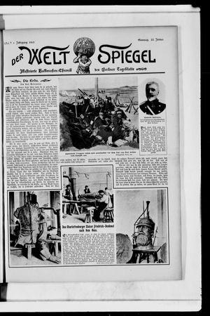 Berliner Tageblatt und Handels-Zeitung on Jan 22, 1905