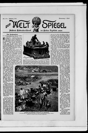 Berliner Tageblatt und Handels-Zeitung on Apr 6, 1905