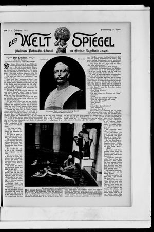 Berliner Tageblatt und Handels-Zeitung vom 20.04.1905