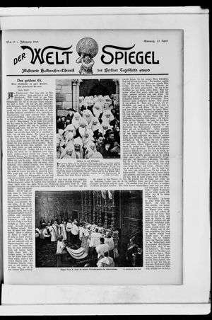 Berliner Tageblatt und Handels-Zeitung vom 23.04.1905