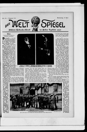 Berliner Tageblatt und Handels-Zeitung vom 27.04.1905