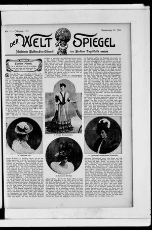 Berliner Tageblatt und Handels-Zeitung on Jun 22, 1905
